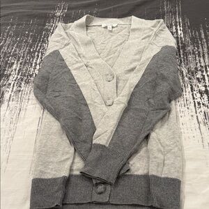Splendid Two-Tone Gray Women's Cardigan